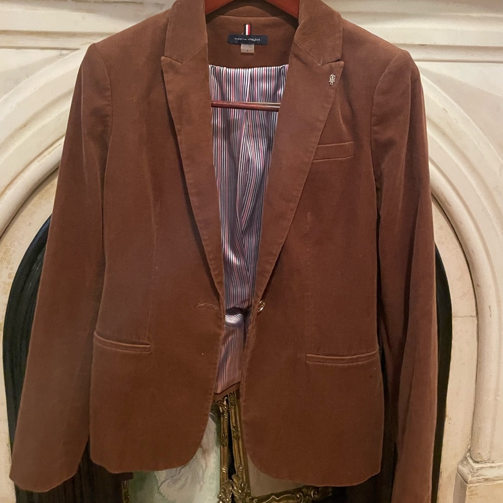 Vintage Tommy Hilfiger size 6 corduroy blazer